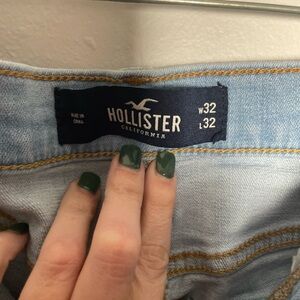 Hollister Women's Denim Jeans in Light Blue
